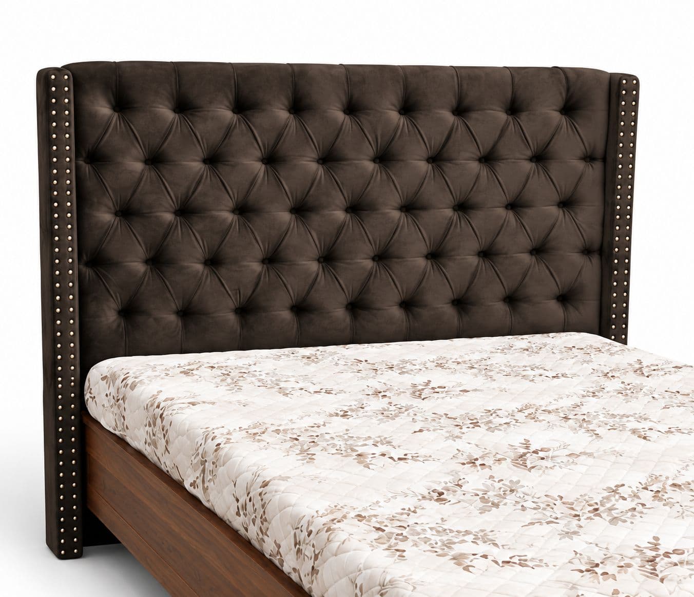 Image 5 for Imperium Sienna Queen Size Bed Solid Teak Wood (BTM)(EC)
