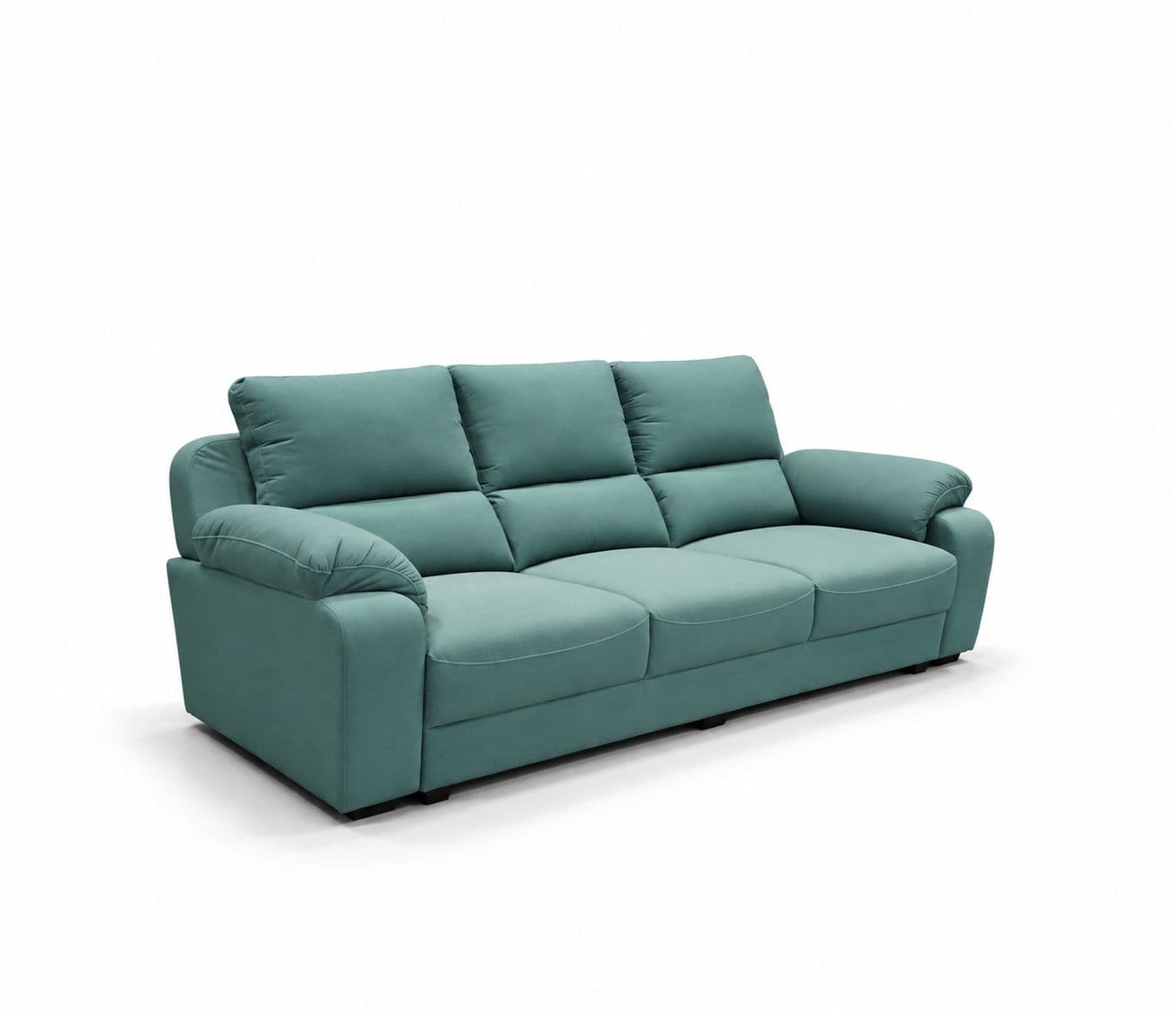 Image 5 for BMW Sofa Set 3+2 Seater Velvet Suede Fabric (EC OTD)