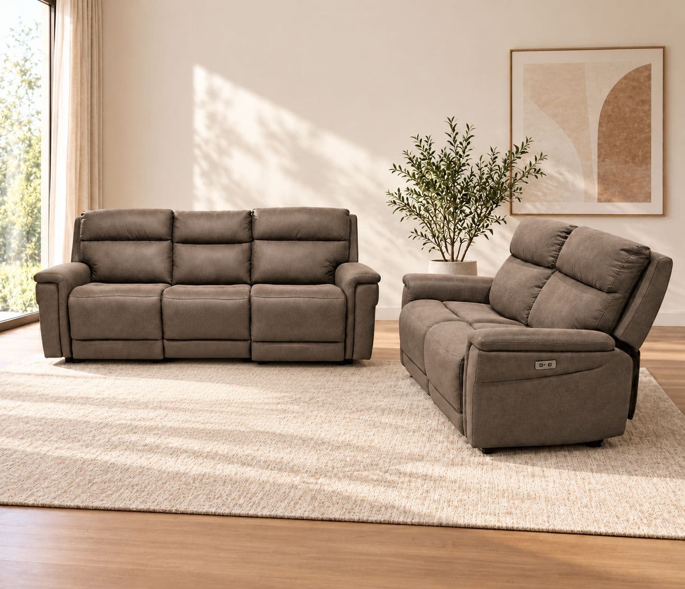 Image 1 for 70693M Sofa Set 3+2 Power Recliner (EC OTD)