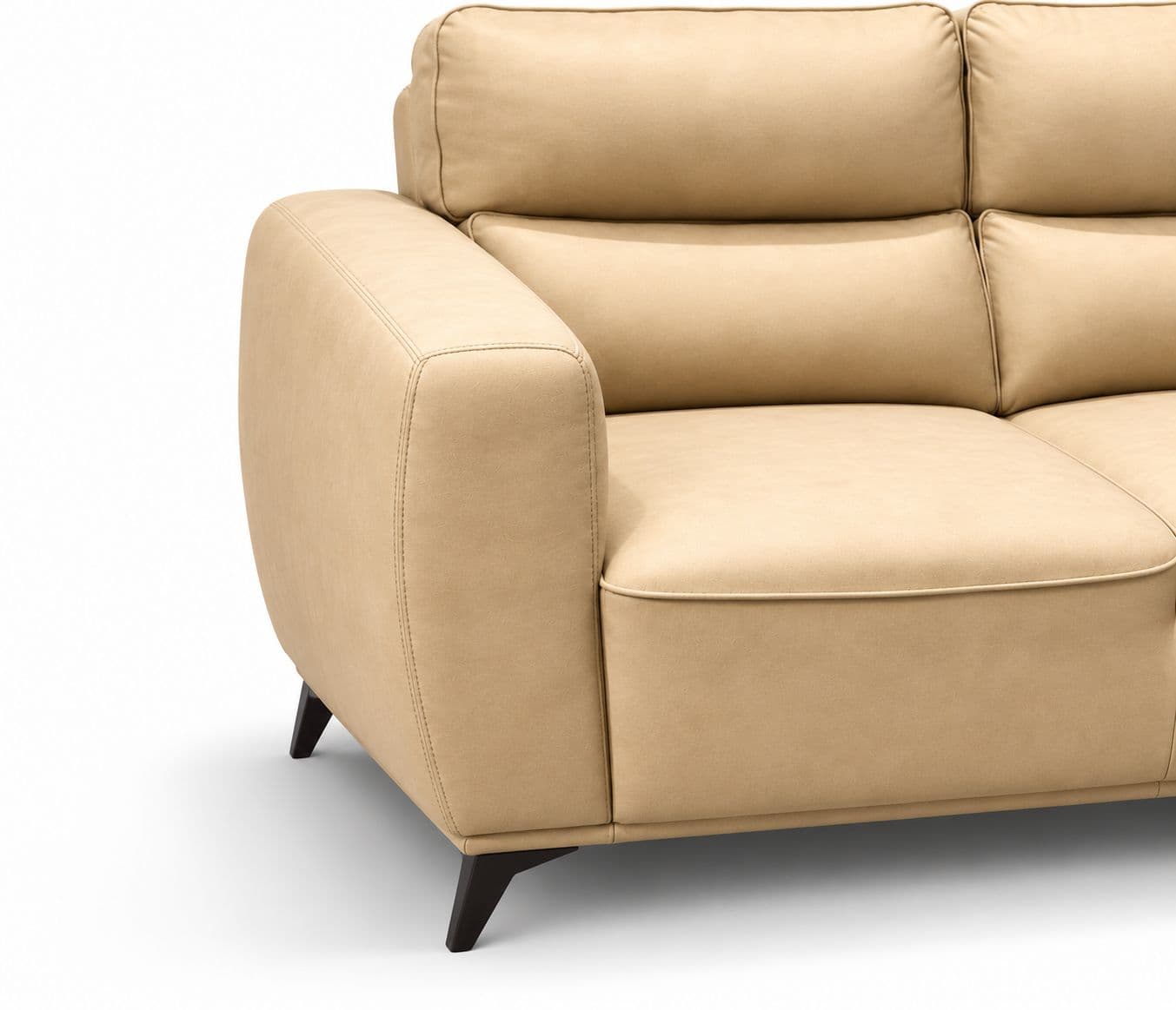 Image 5 for Hanoi Sofa Set 3+2 Seater With Micro Suede Fabric With Metal Legs (HYD)