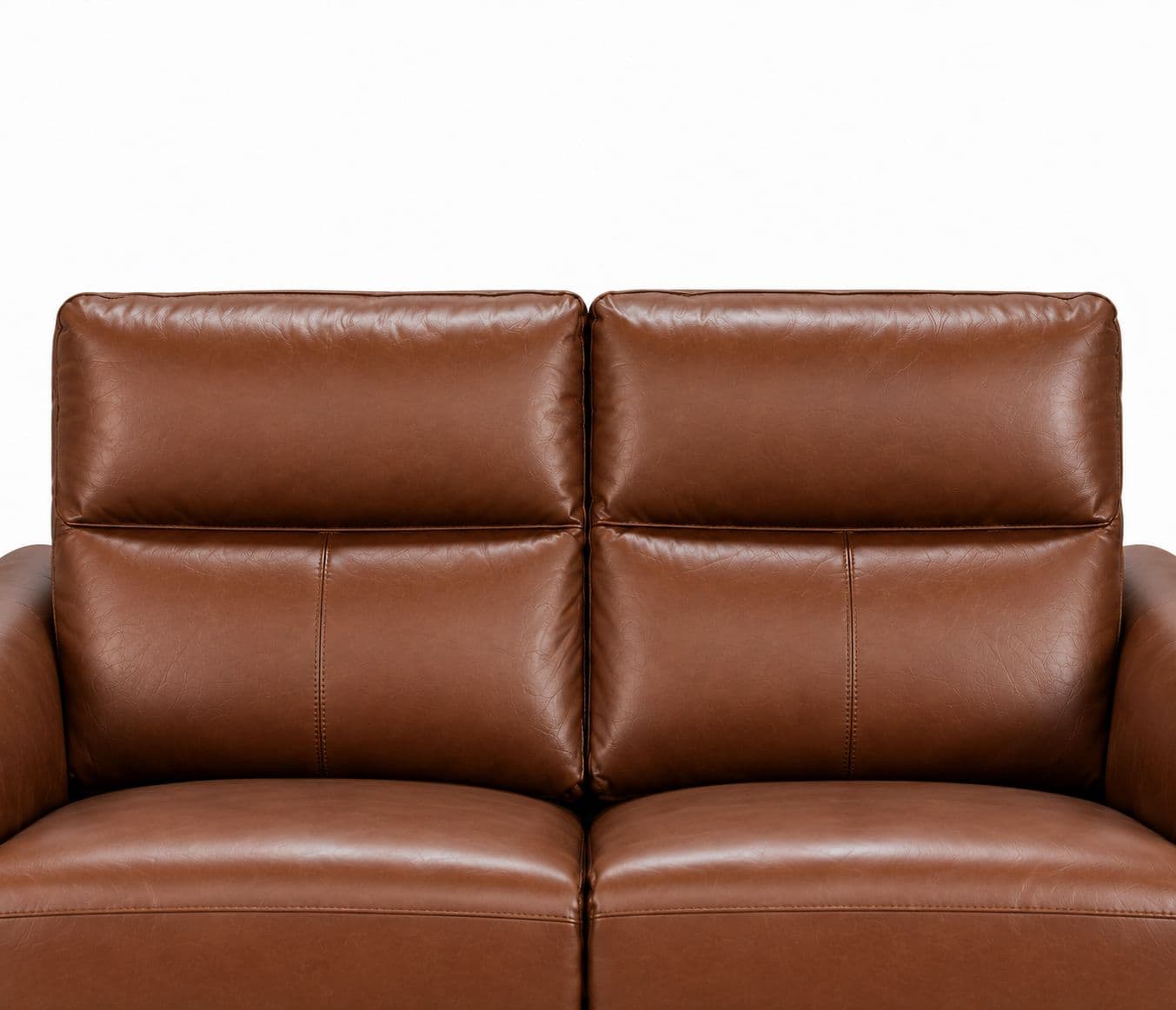 Image 8 for 3935- 3+2 Imported Sofa Set Electrical Recliner Seater -E-B1125-65 Brown Half Leather (WH)(HYD)