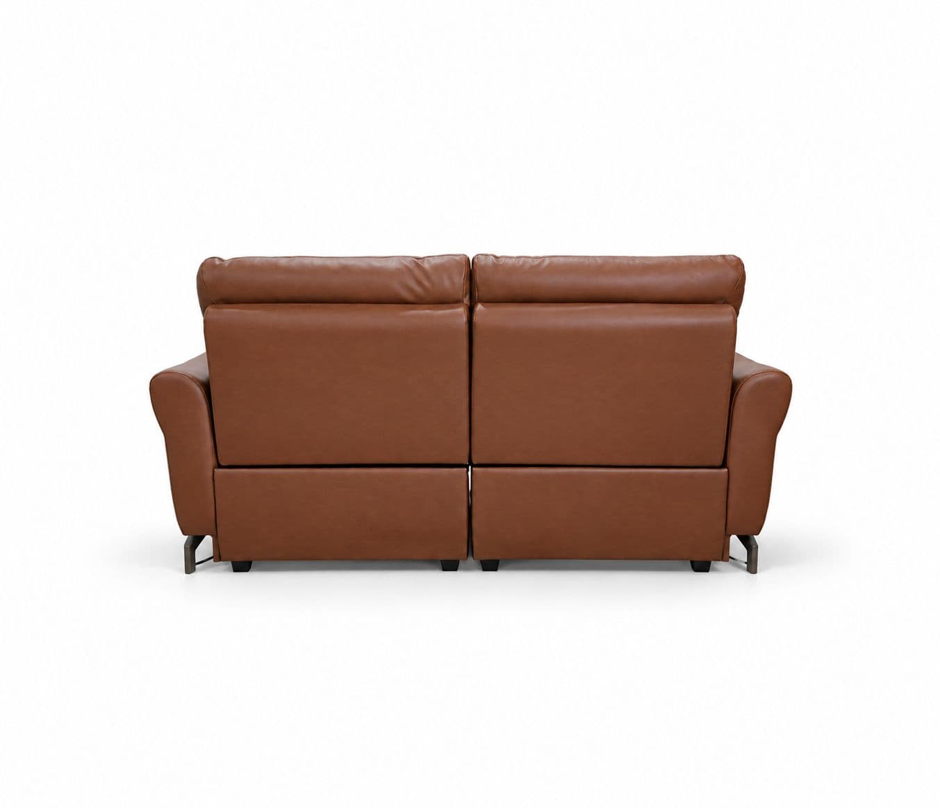 Image 10 for 3935- 3+2 Imported Sofa Set Electrical Recliner Seater -E-B1125-65 Brown Half Leather (WH)(HYD)