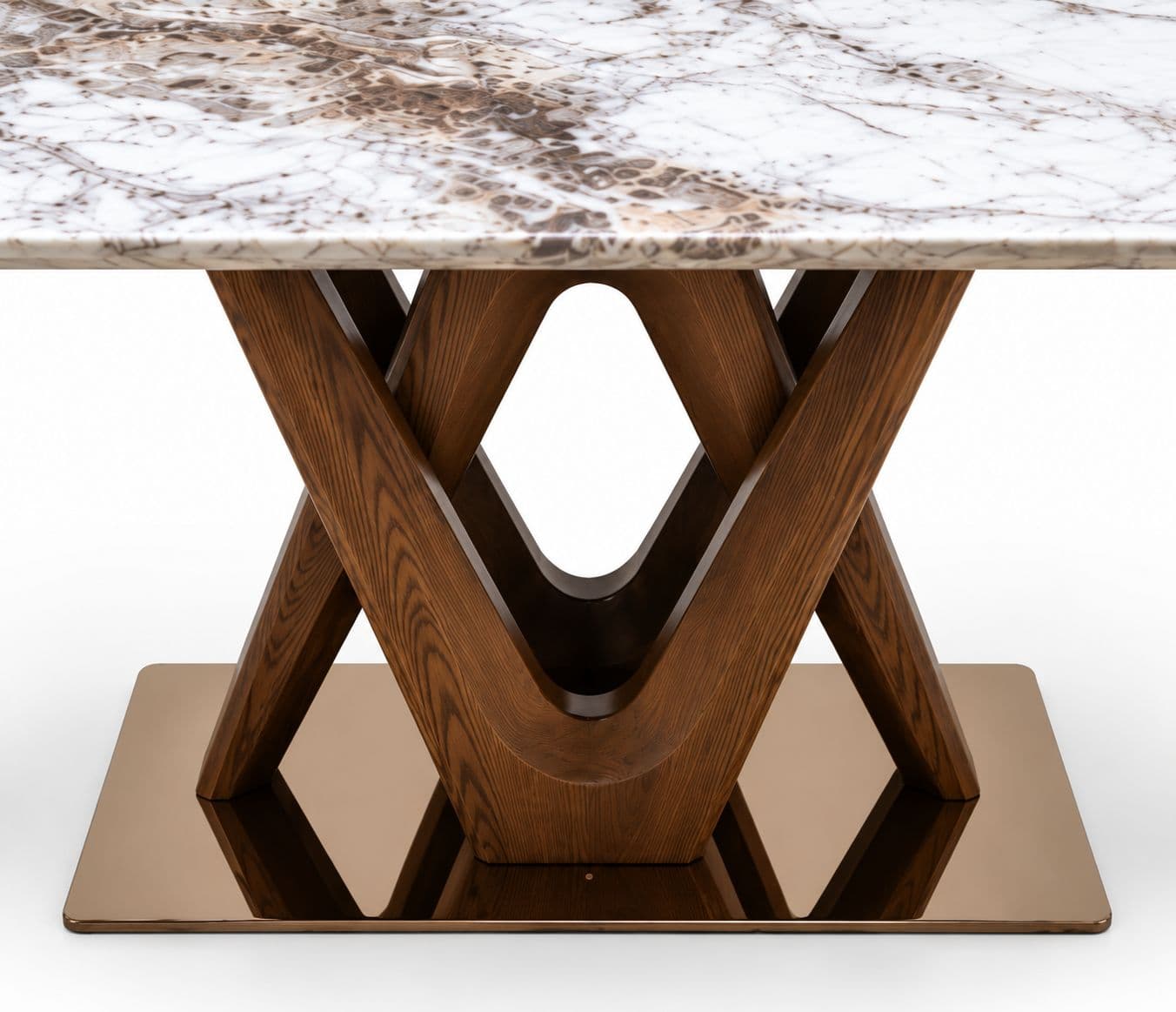 Image 5 for T63 Dining Table Marble Top (WH)