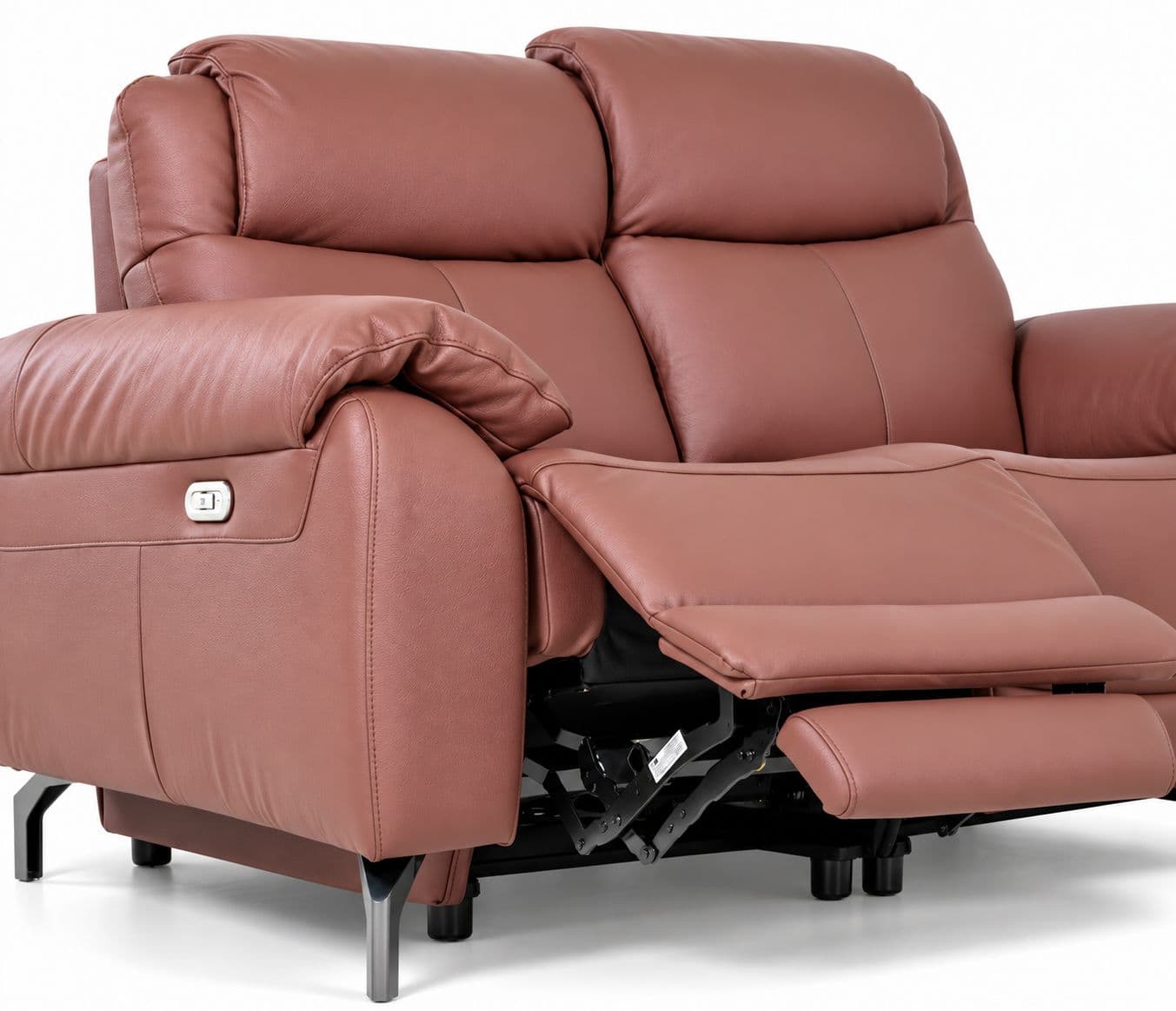 Image 5 for 6660-2S-E-A8004-70 Electrical Recliner 2 Seater Halh Leather