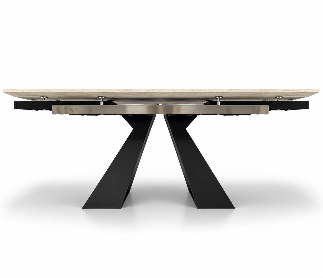 Image 3 for 1901 Dining Table Marble Top (WH)