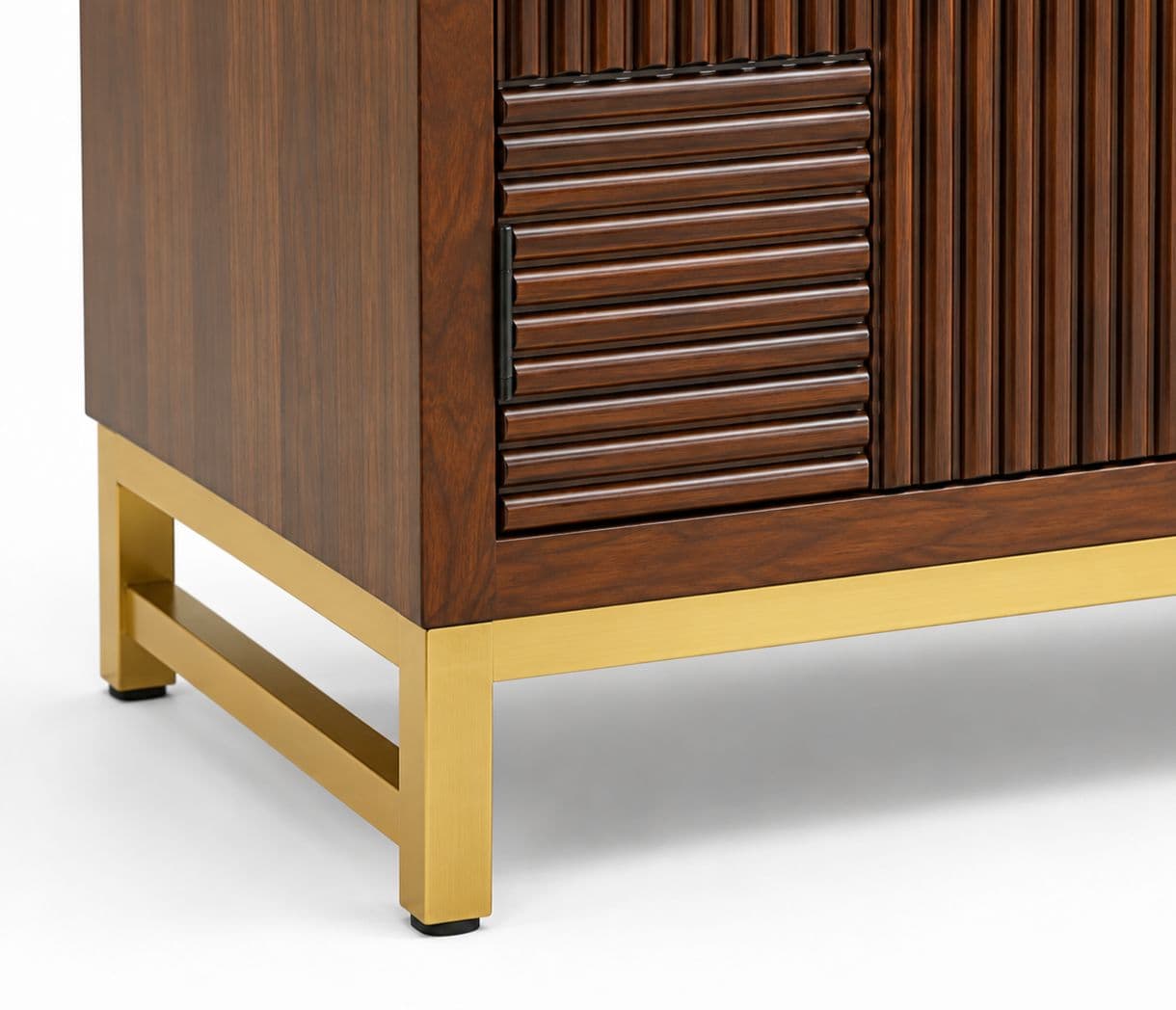Image 8 for Fluted Side board With 4 Door Size 69"wX16"dX32" H (BSK OTD)