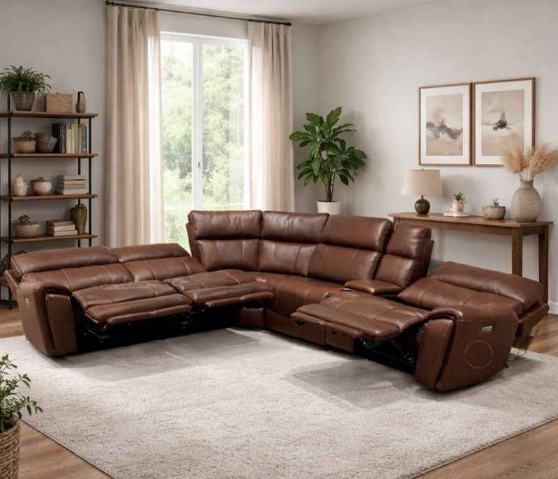 U70675HM 2+2+ Corner + Console Body Touch Leather (BTM)