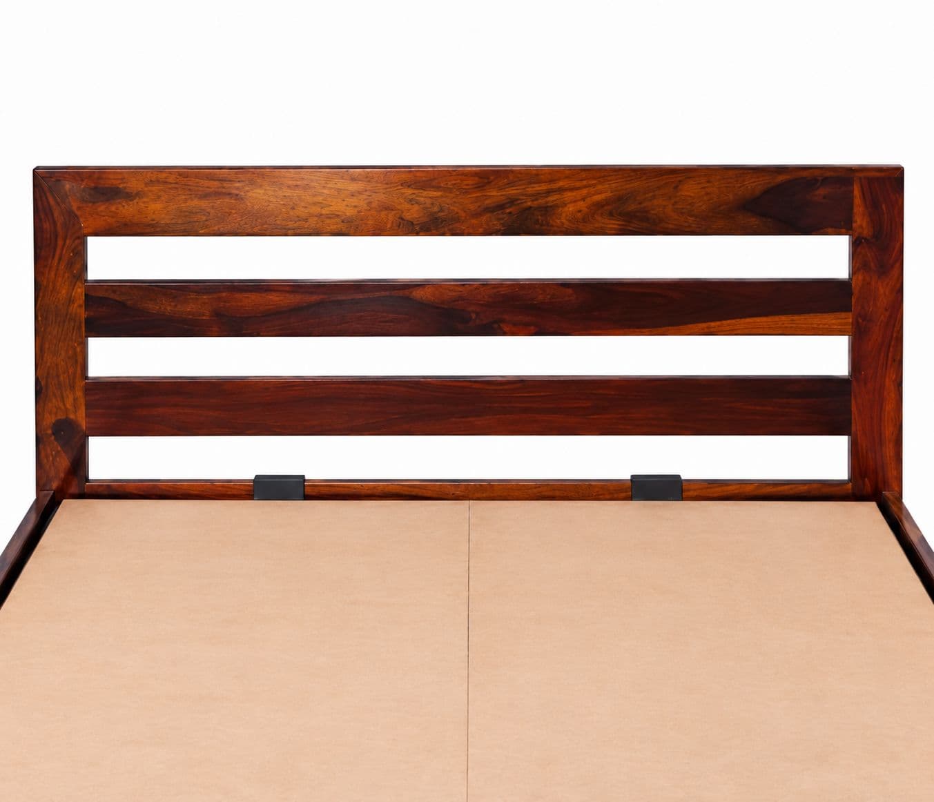 Image 3 for Horizontal Bed King Size Hydraulic Storage Cot Sheesham Wood (RCH RF)(BTM)(EC)(KORA)