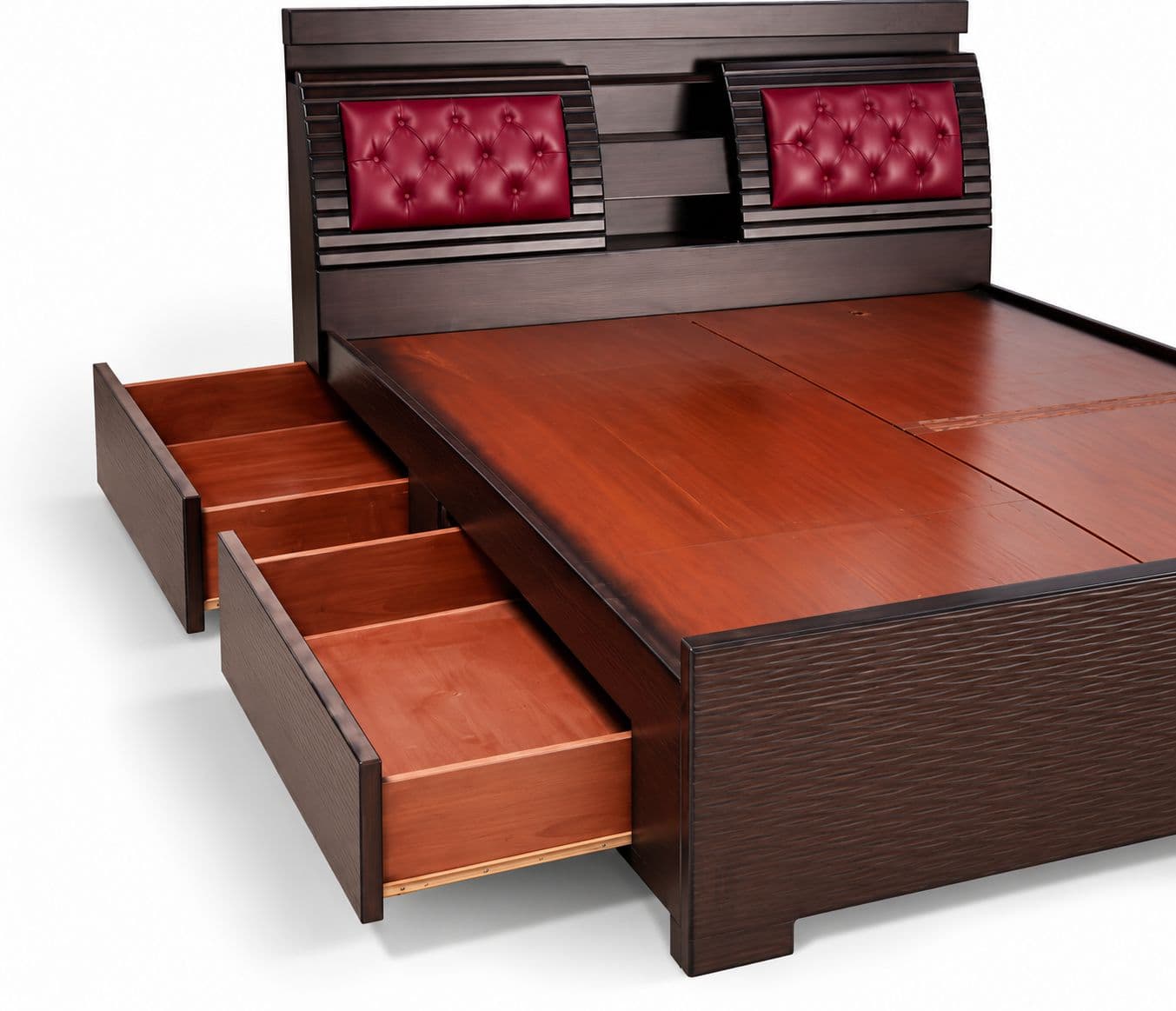 Image 8 for Bahubali Cot Queen Size With Regular Storage (WH)