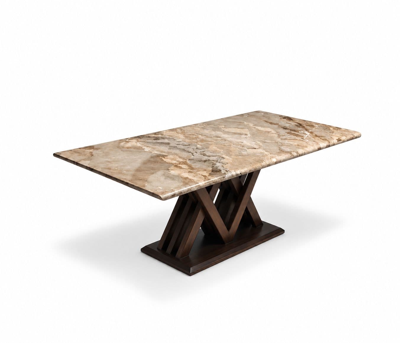 Image 17 for Dining Set 1+6 Seater Ash Wood And Composite Marble Top 33/DC Ash 381 (BSK OTD)