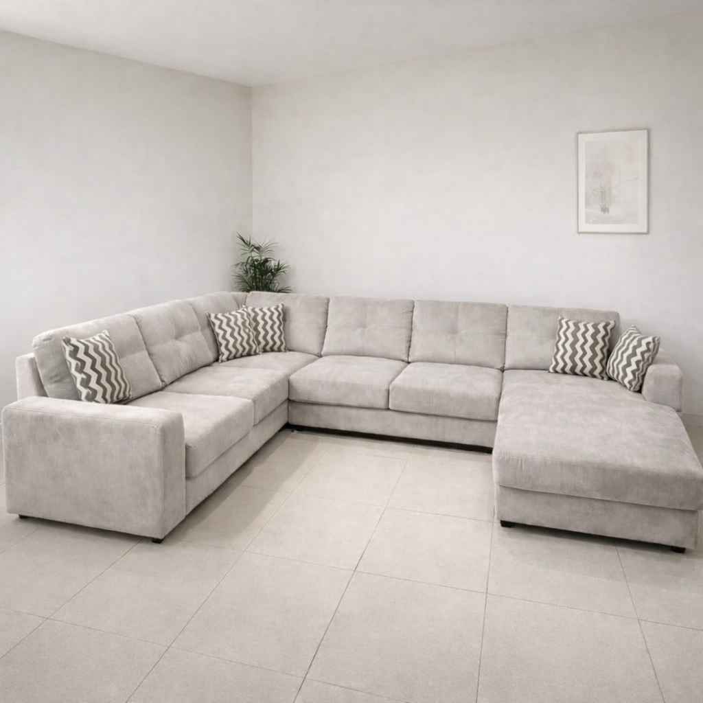 Image 1 for Impression Comfort Sectional Sofa 2+C+3+L Seater Micro Suede Fabric (BWD)