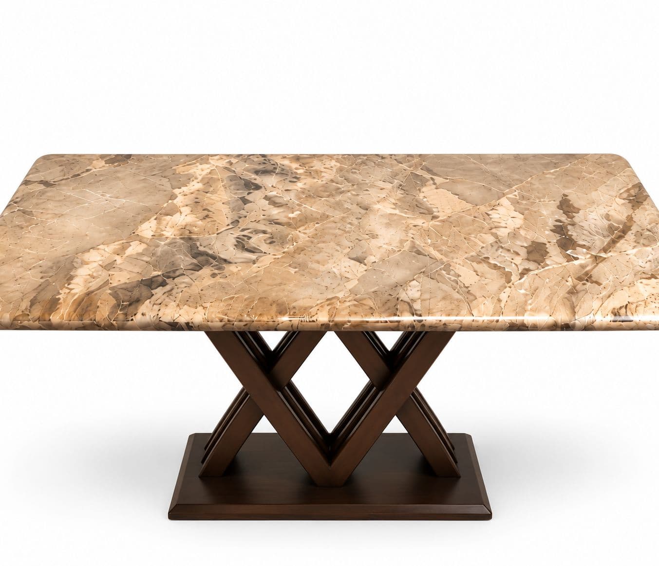 Image 14 for Dining Set 1+6 Seater Ash Wood And Composite Marble Top 33/DC Ash 381 (BSK OTD)