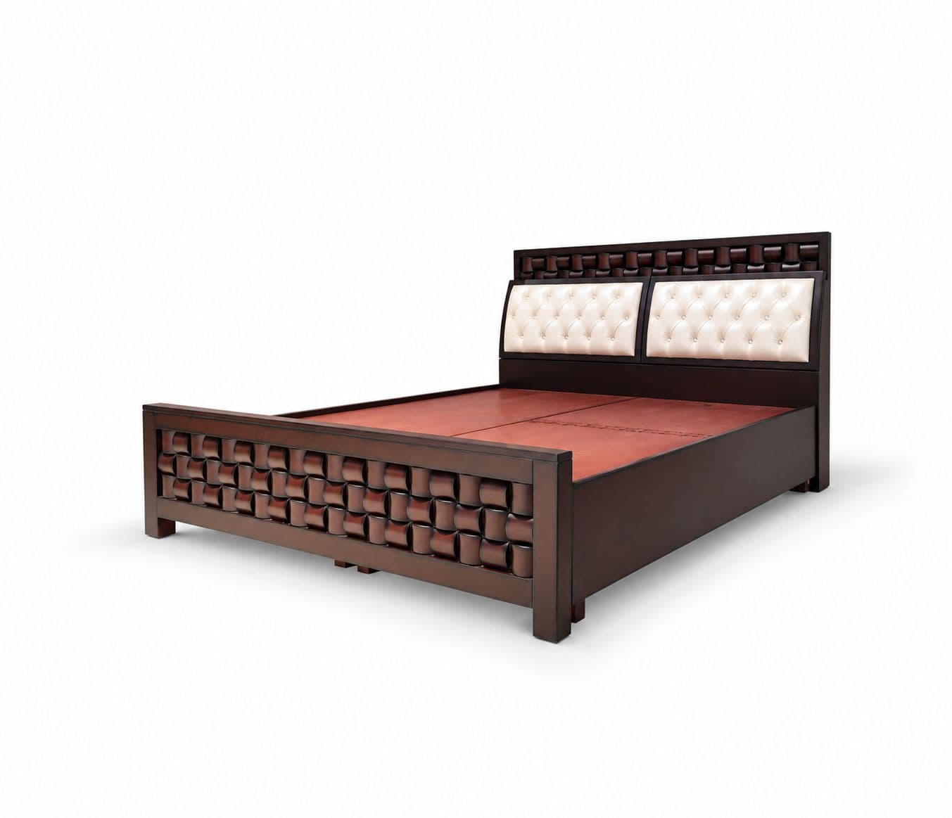 Image 8 for Boston Cot Queen Size With Regular Storage (WH)
