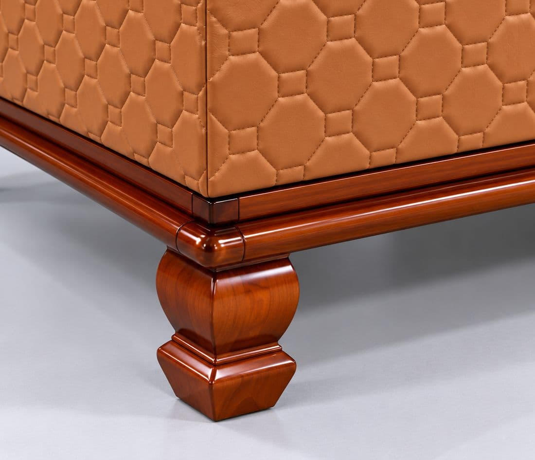 Image 2 for Talwar 2.0 Sofa Set 3+2+D+C Seater Fabric Leatherette Pinewood Polished Rubber Wood 32-Density Foam, 100 mm Thick