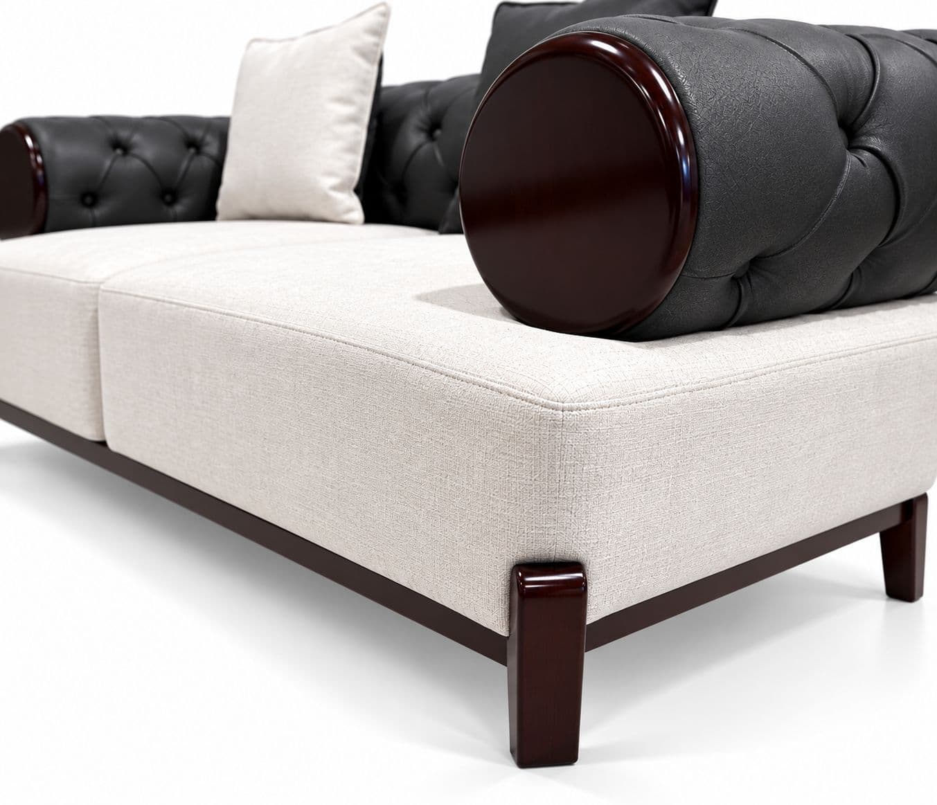 Image 12 for Modix Sofa 3+2+2 Seater With Micro Suede Fabric And Velvet Suede Seater (BWD)