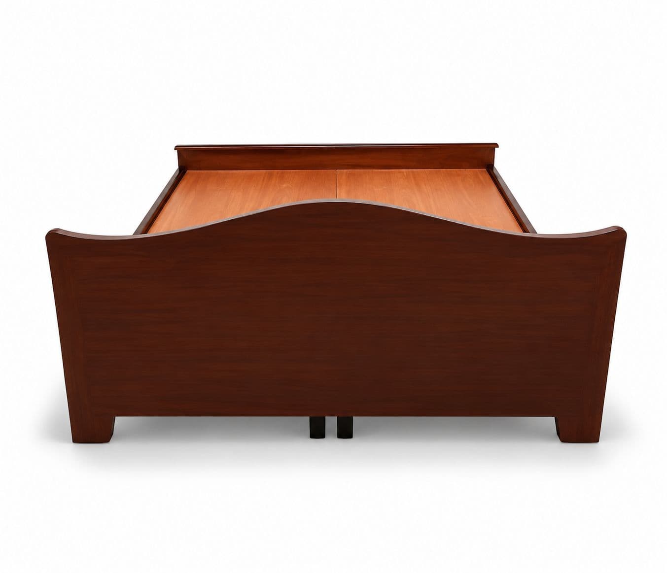 Image 8 for Mala Cot Queen Size 78"x 60" Without Storage Assam Teak Wood With Black Board (BSK)