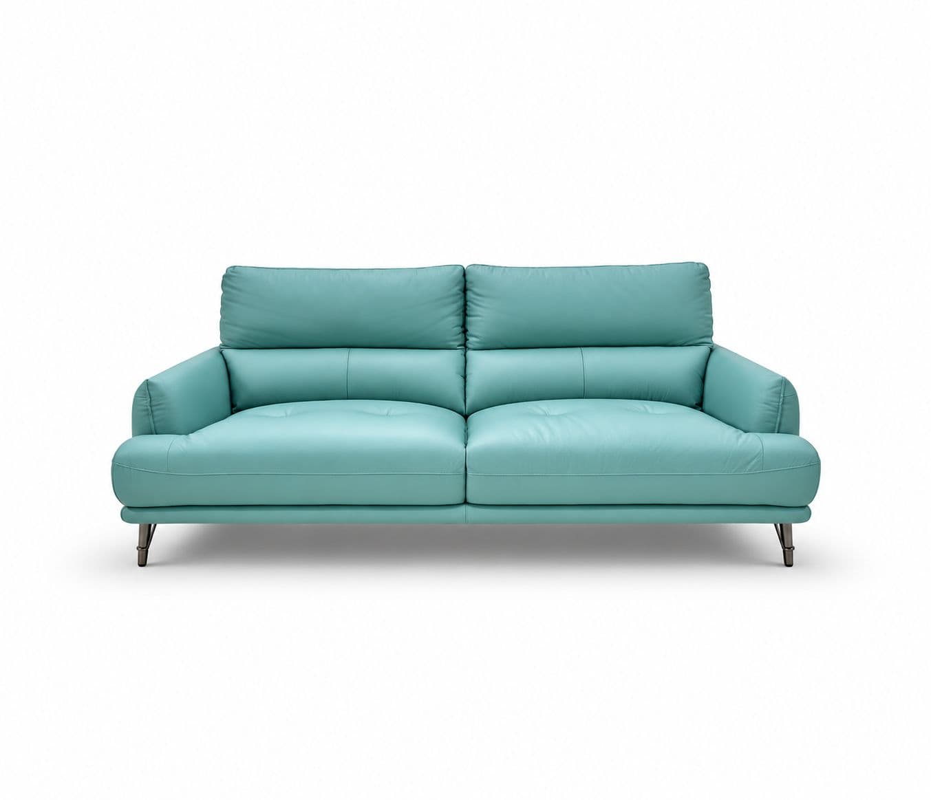 Image 6 for ZM977-Sofa 3 Seater Static -ZY-01 Green Half Leather (WH)