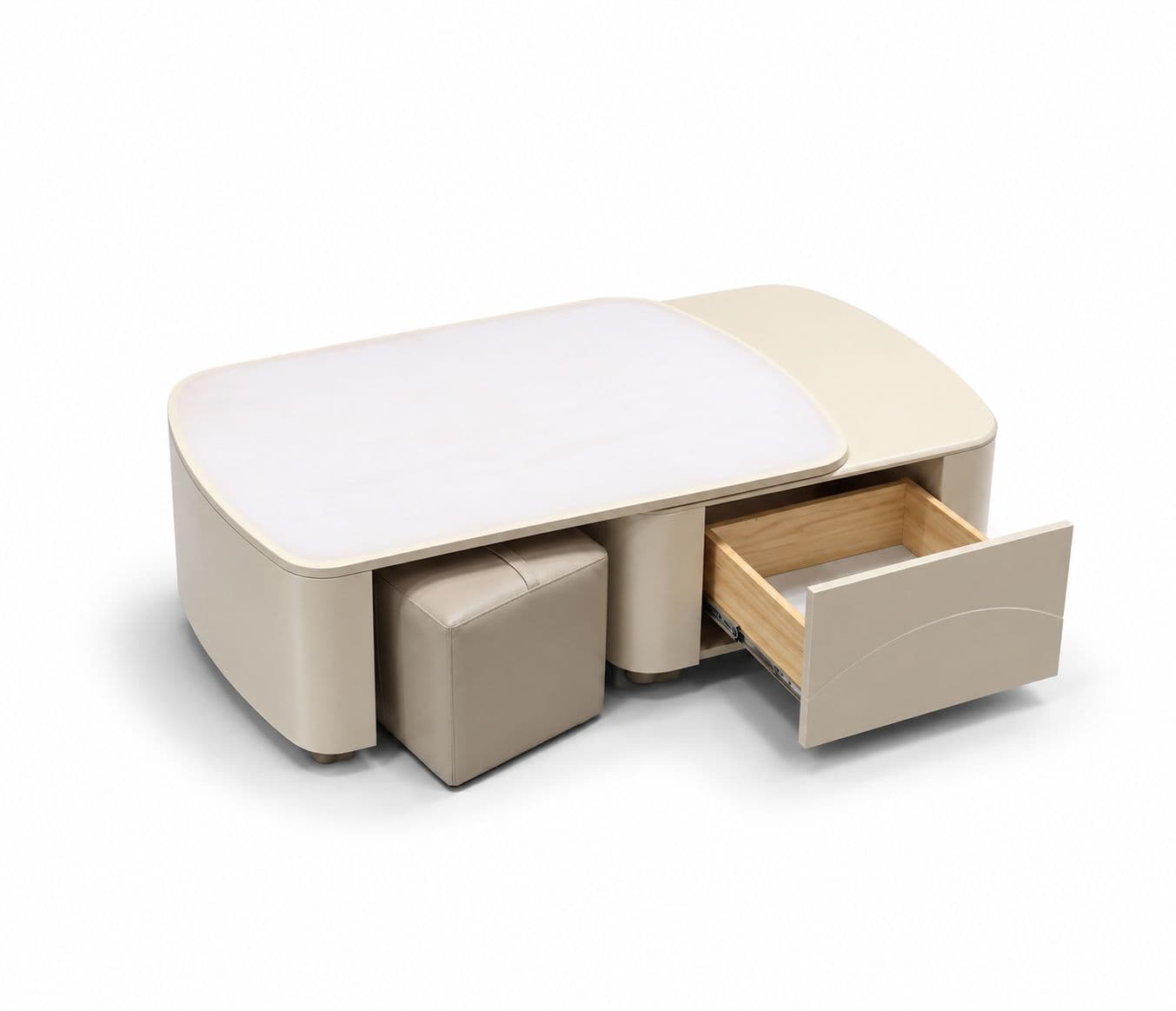 Image 5 for XY-806B Coffee Table With 2 Side Drawes Storage (HYD OTD)