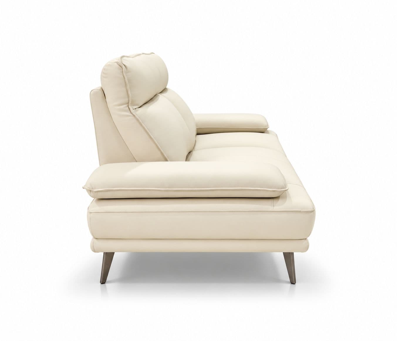 Image 9 for ZM958 2 Seater Sofa Half Leather -2S-59124 Off White