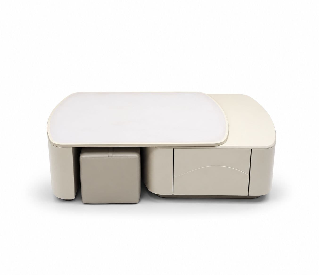 Image 7 for XY-806B Coffee Table With 2 Side Drawes Storage (HYD OTD)