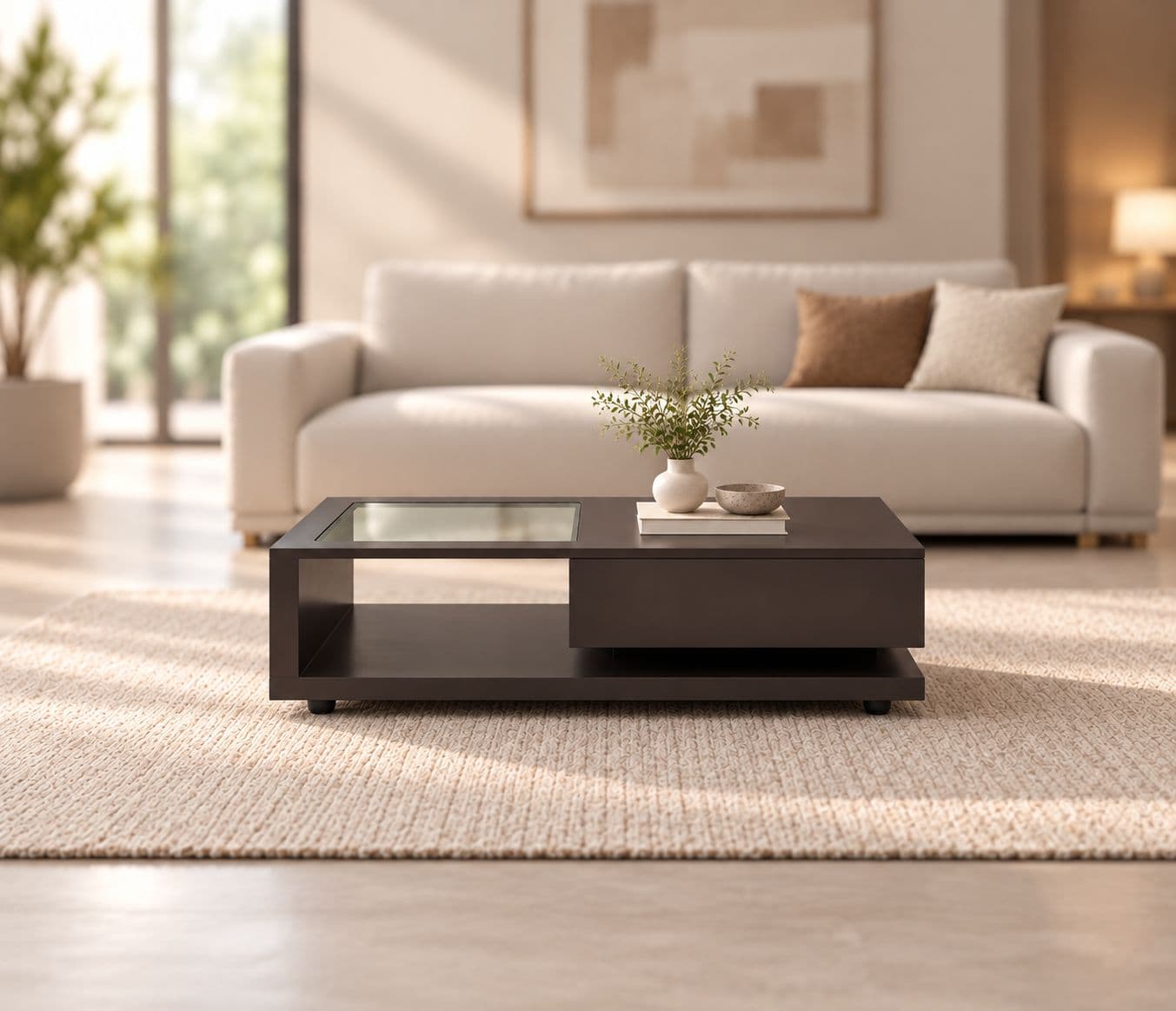 Jetta Center Table With HDF Wood (BSK OTD)