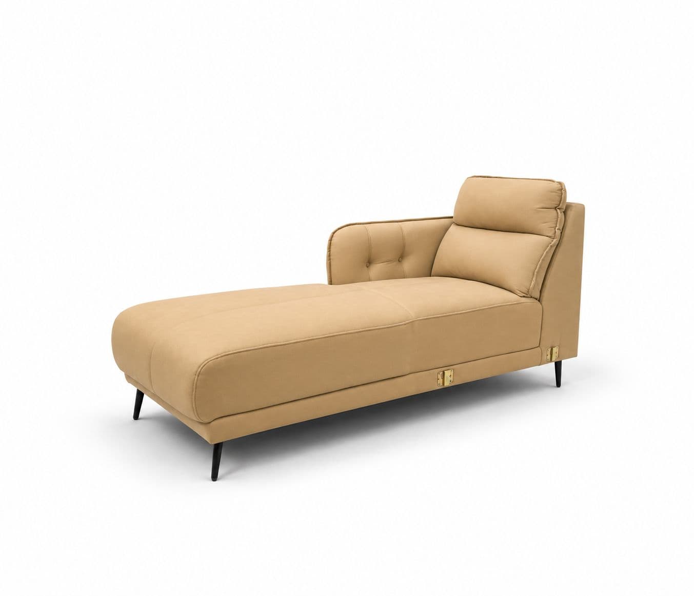 Image 16 for Austin Sofa 2+ Lounger Suede Fabric (WF)