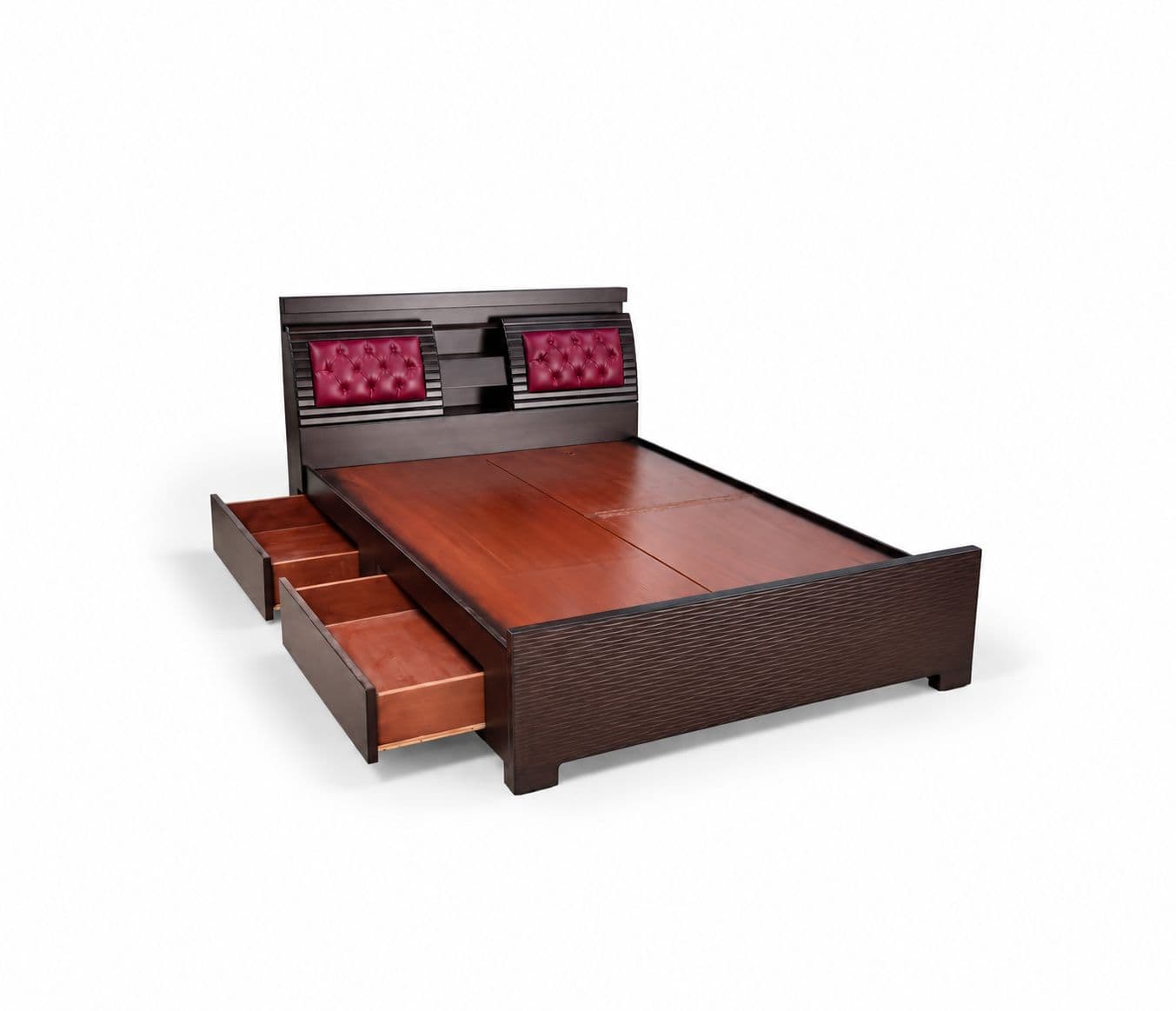 Image 4 for Bahubali Cot Queen Size With Regular Storage (WH)