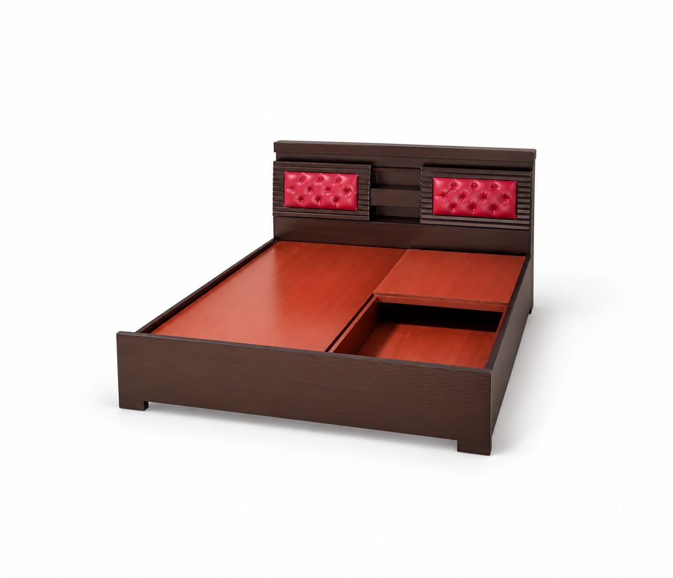 Image 11 for Bahubali Cot Queen Size With Regular Storage (WH)