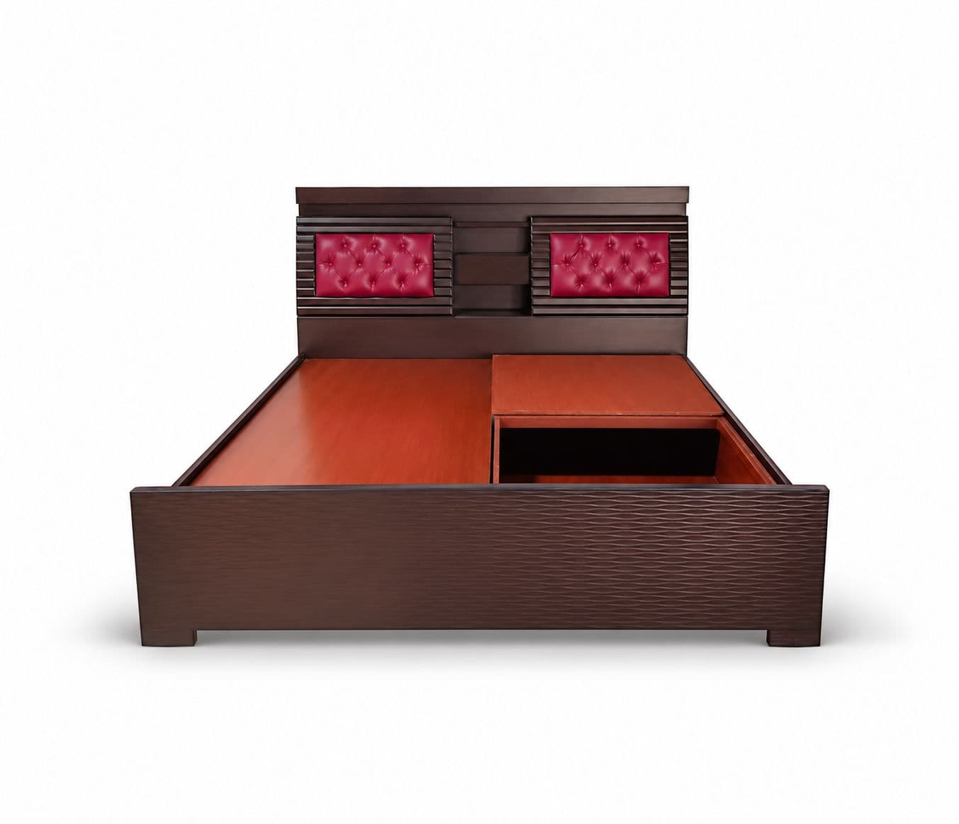 Image 7 for Bahubali Cot Queen Size With Regular Storage (WH)