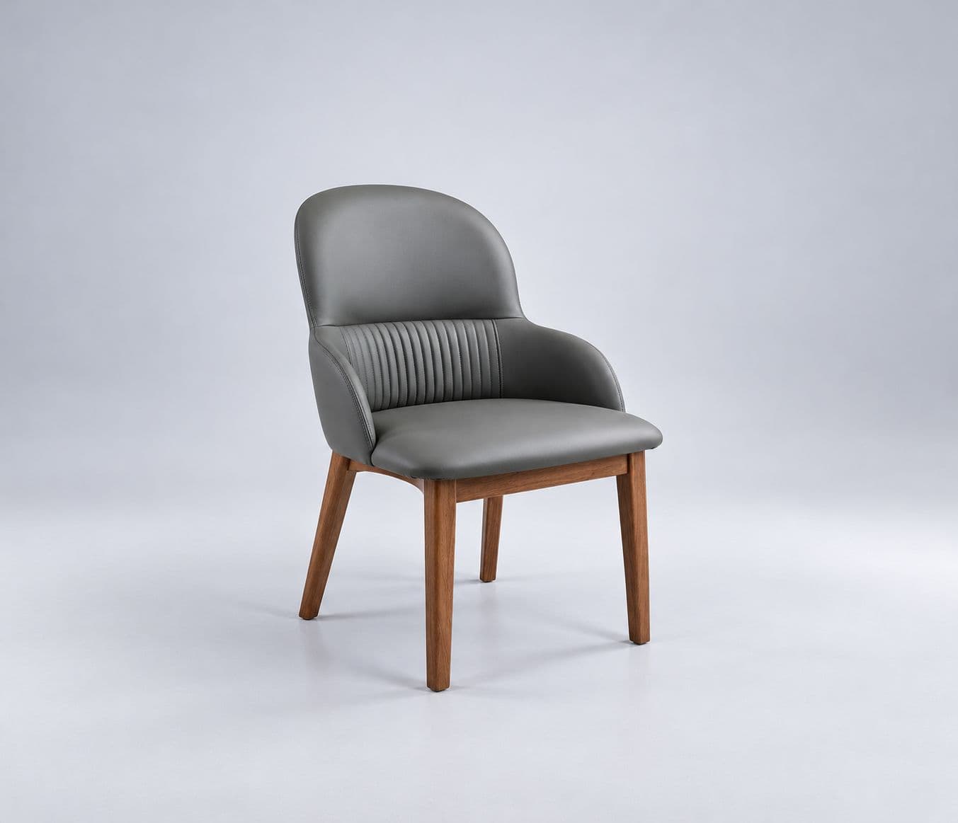 Image 7 for Dining Set 1+6 Seater 182-136 Chairs Leatherette With Rubber Wood Base Laminate With PVD (BWD)
