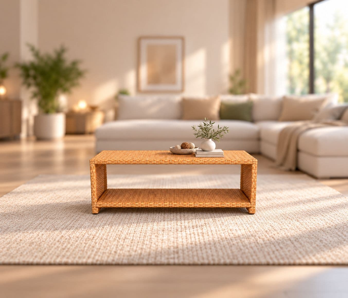Image 1 for ODR-04 (Wicker) Sofa Set 3+1+1 Seater And With Black Cushion (RCH SW) (OWD)