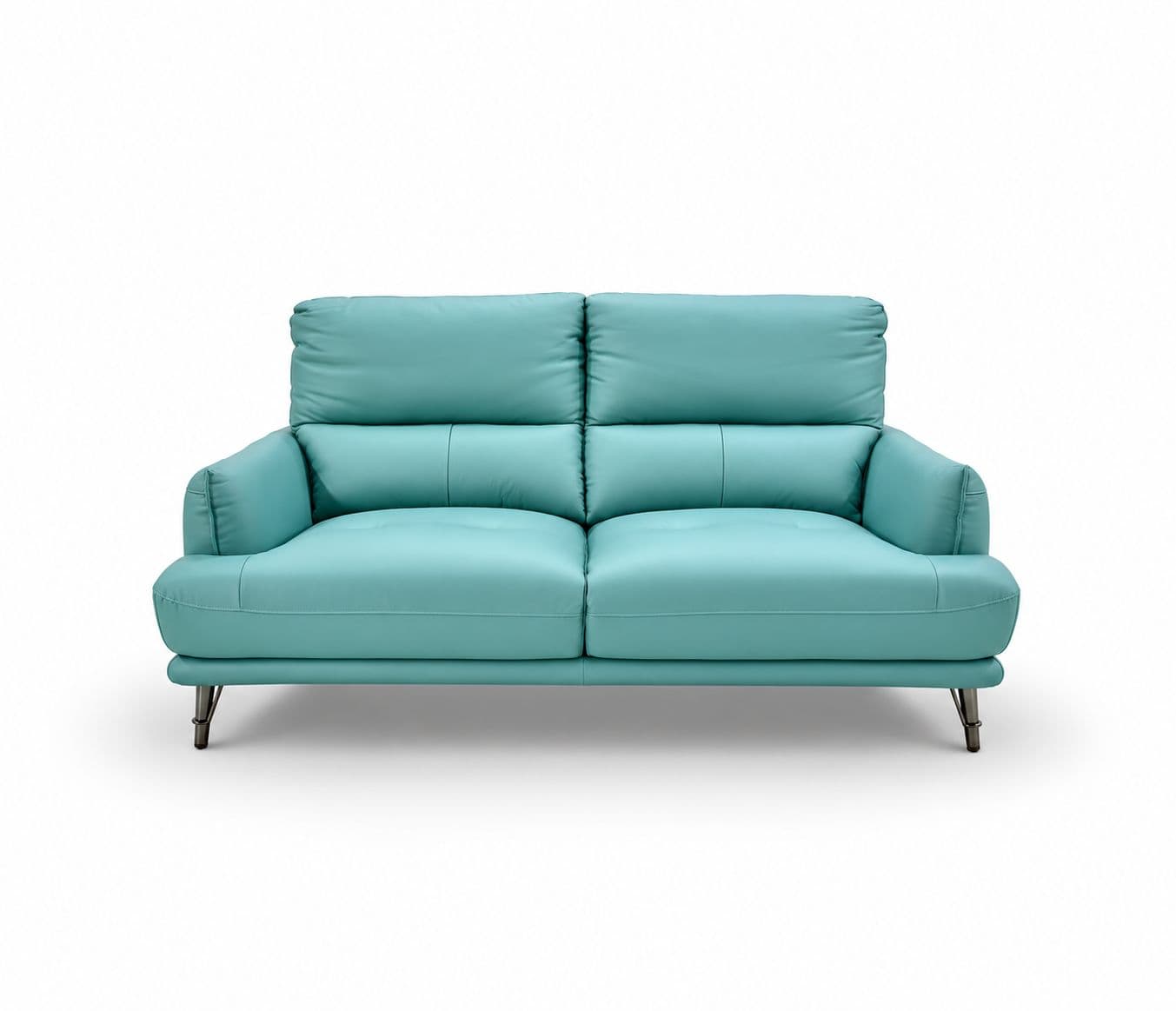 Image 4 for ZM977-Sofa 2 Seater Static -ZY-01 Green Half Leather (WH)
