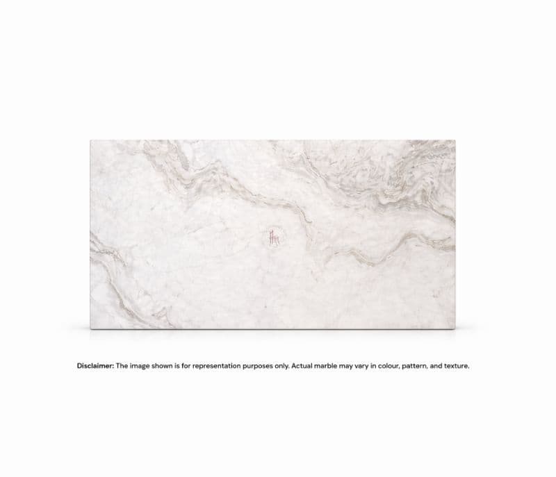 VKAS Marble Only With PU Coating And Bullnose Edge For Dining Table (MRM)