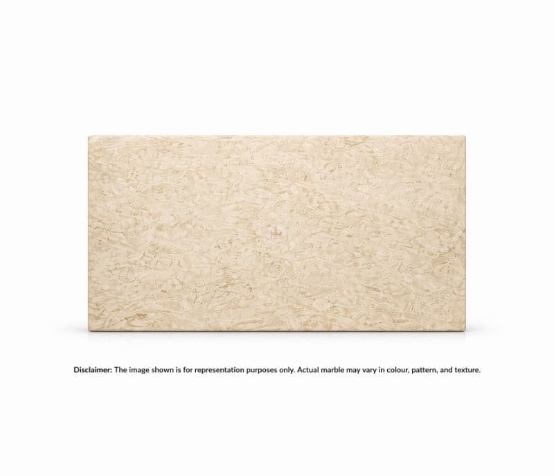 Image 1 for VEGO - 1/B Marble Only With PU Coating And Bullnose Edge For Dining Table (MRM)