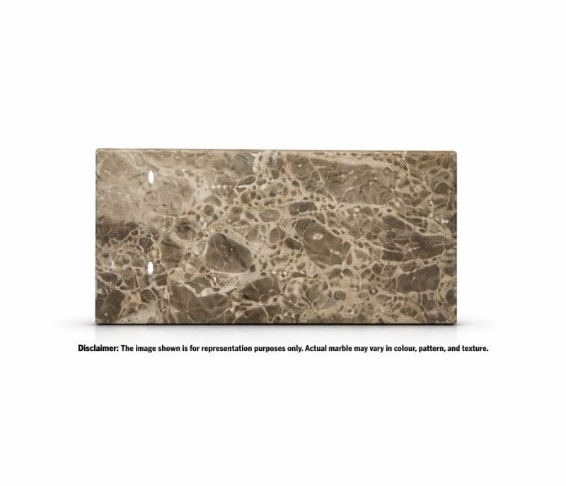 Image 1 for AFYO - 1/B Marble Only with PU Coating and Bullnose Edge For Dining Table (MRM)