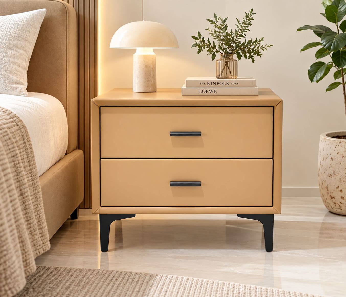 MRX002-Bed Side Table Night Stand Size 50X40X50 Shuangying 1906