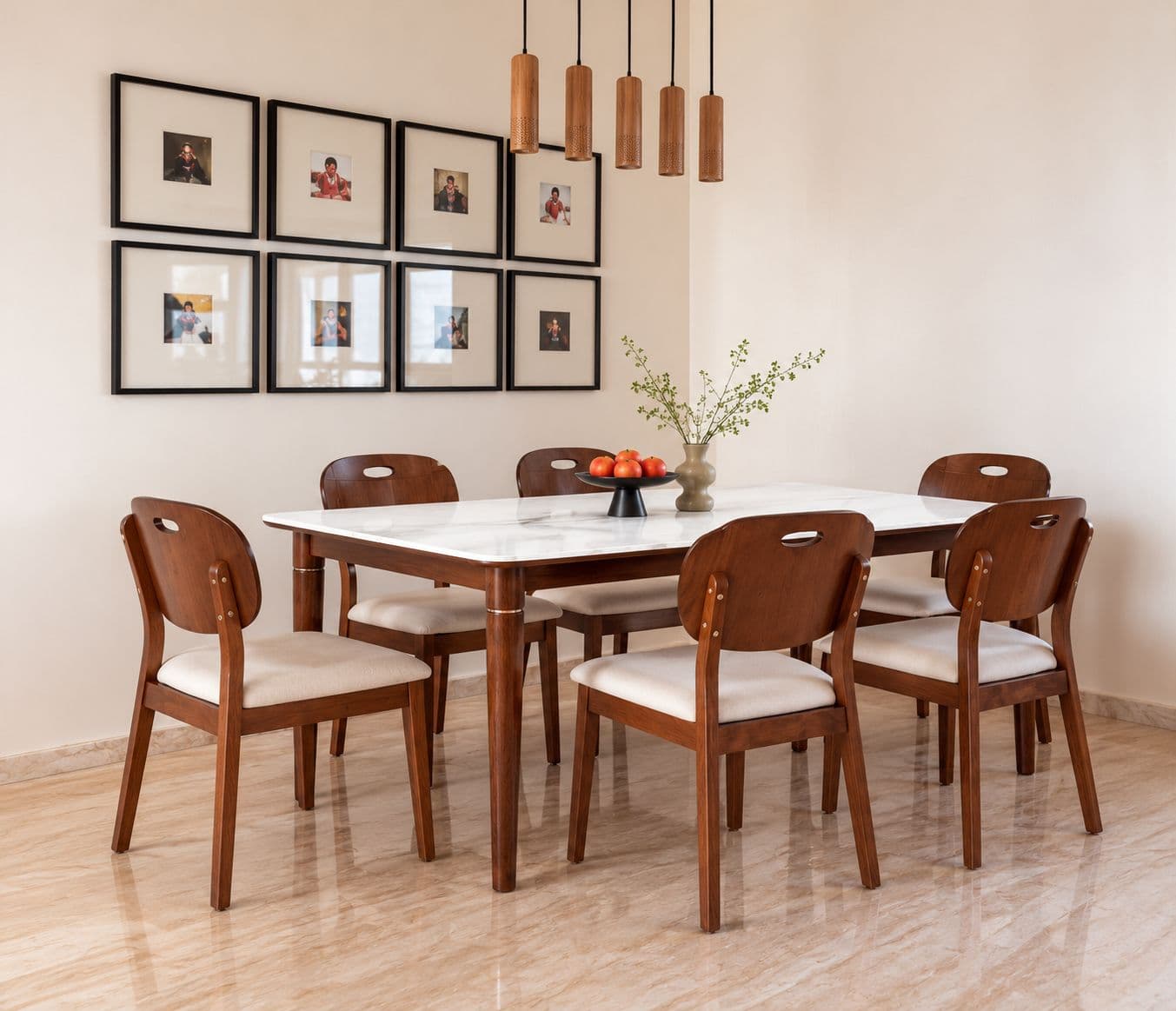 Image 1 for Imported 4 Seater Dining Set -MDF 338 (BTM)(HYD)