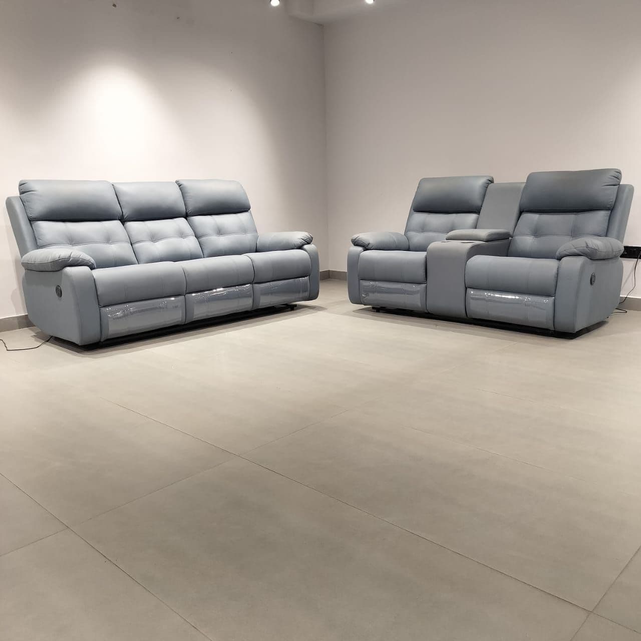 Image 14 for R-20 3+2 Seater Power Recliner Swade Fabric (CP OTD)