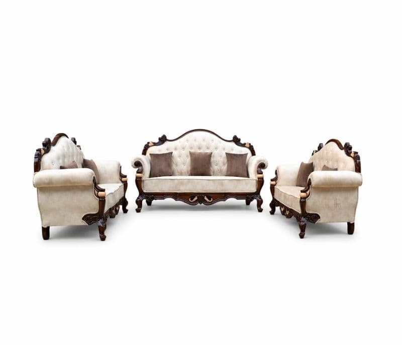 Image 5 for Cairo Carving Sofa Set 3+2+2+CT (RCH SF) (RIC) (OWD)