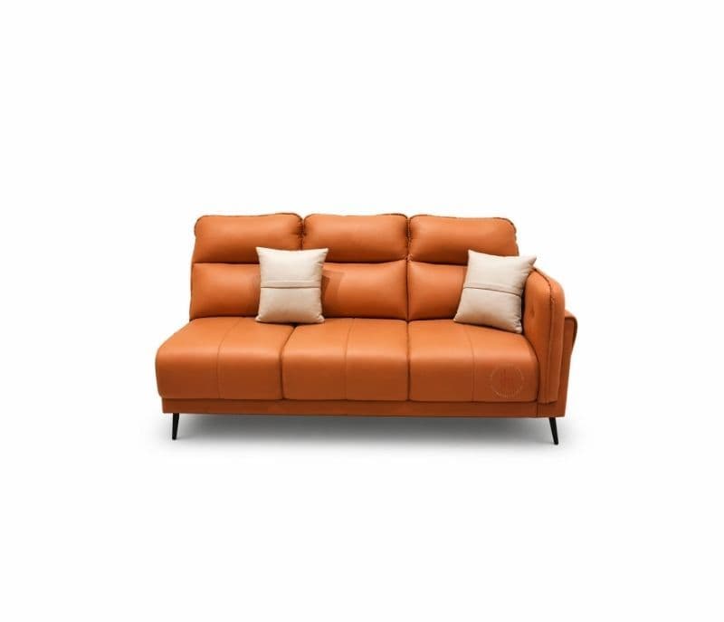 Image 8 for Austin Sofa 3+Lounger Suede Fabric (BTM OTD)