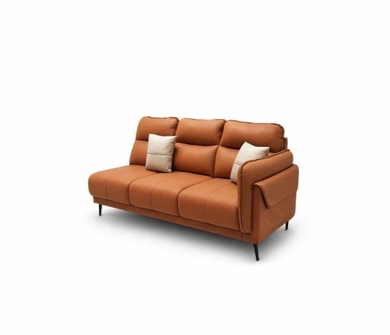 Image 9 for Austin Sofa 3+Lounger Suede Fabric (BTM OTD)