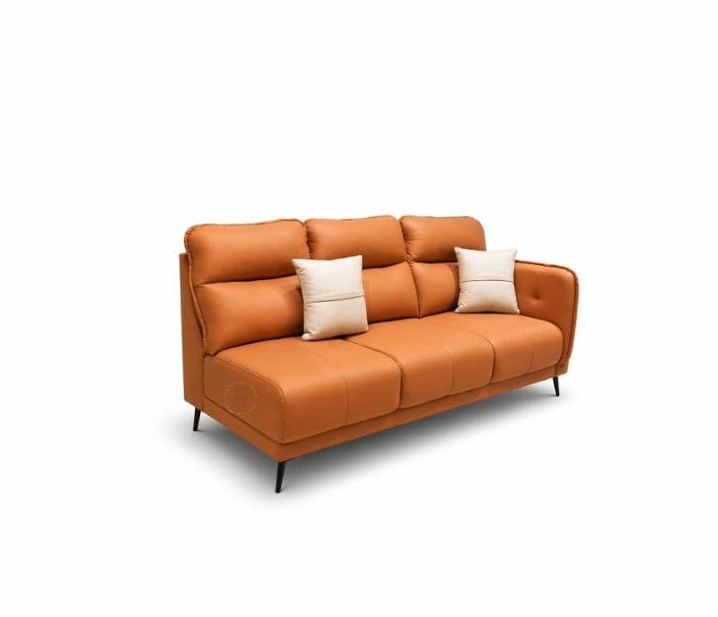 Image 7 for Austin Sofa 3+Lounger Suede Fabric (BTM OTD)