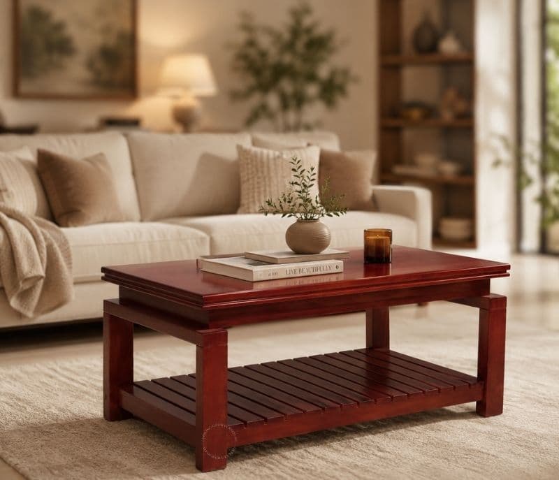 Image 1 for Glanza Center Table Rubber Wood