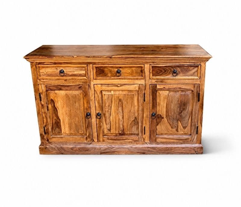 Image 3 for 3 Door Side Board Solid Sheesham Wood (SCV_PKU)