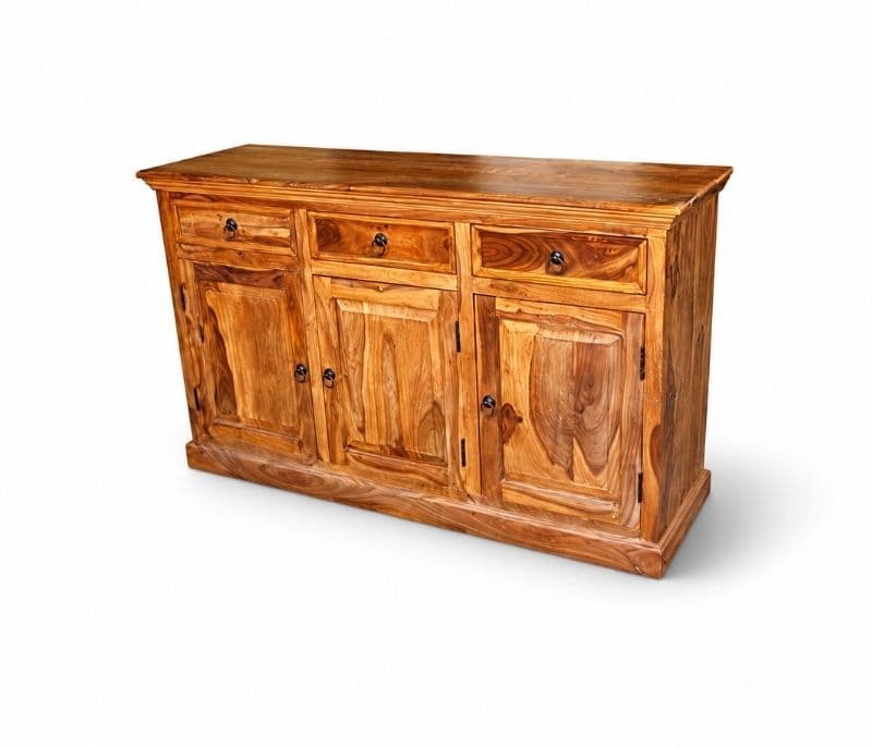 Image 4 for 3 Door Side Board Solid Sheesham Wood (SCV_PKU)