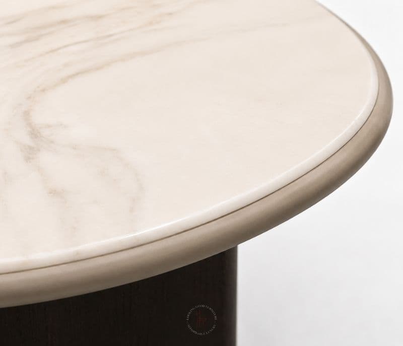 Image 7 for A2339 Centre Table Wood & Marble Top