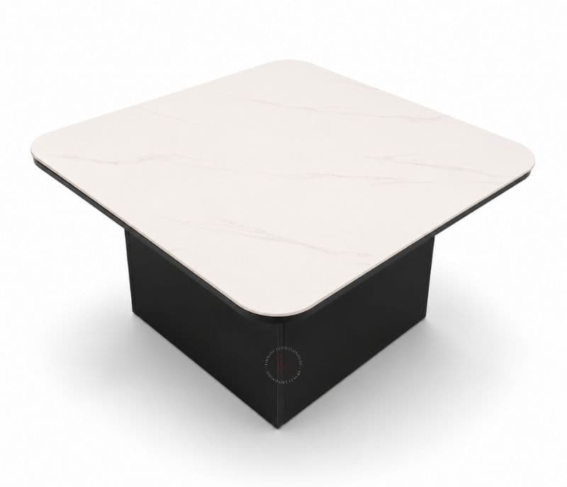 Image 6 for Center Table- 801 Set of 2 nos Marble Top Wooden Base (WH)