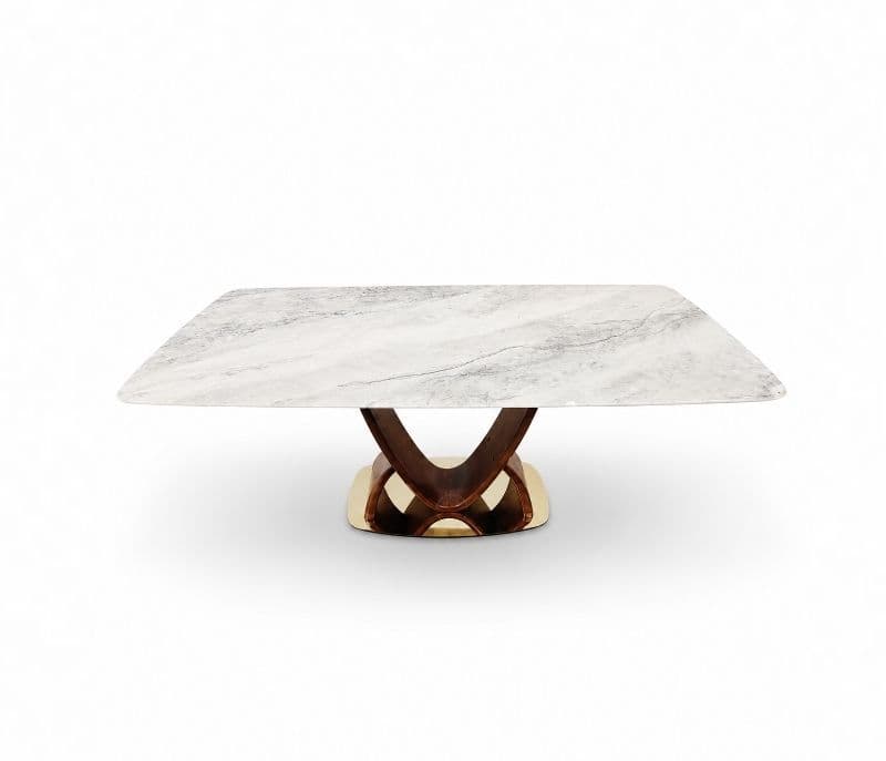 Image 11 for Dining Table B08/A68/8022 Dining Chair 1+6 Seater Marble Top