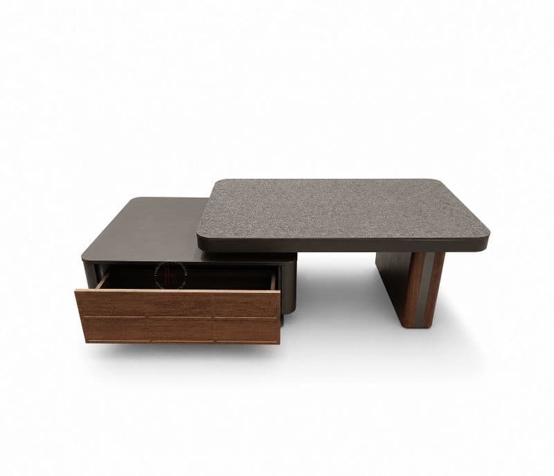 Image 7 for 8369 Centre Table Wood & Marble (CP)