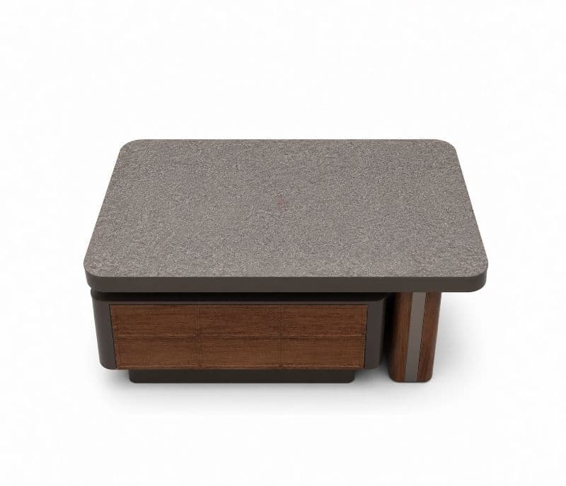 Image 8 for 8369 Centre Table Wood & Marble (CP)